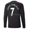 Maillot à Manches Longues Manchester City Joao Cancelo 7 Extérieur 2022-23 Pour Homme